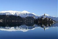 World & Travel: Lake Bled island