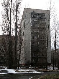 World & Travel: Chernobyl in winter, Pripyat, Kiev Oblast, Ukraine