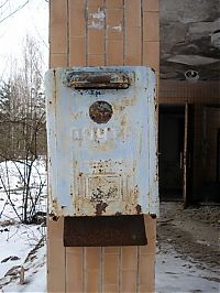 World & Travel: Chernobyl in winter, Pripyat, Kiev Oblast, Ukraine