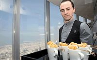 World & Travel: At.mosphere, world's highest restaurant, Burj Khalifa, Dubai, United Arab Emirates