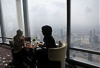 World & Travel: At.mosphere, world's highest restaurant, Burj Khalifa, Dubai, United Arab Emirates