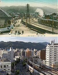 World & Travel: History: then and now, Japan