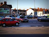 World & Travel: Magic roundabout, Swindon, England, United Kingdom