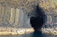 World & Travel: Staffa, island of the Inner Hebrides in Argyll and Bute, Scotland