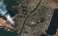 TopRq.com search results: Aerial photos before and after 2011 earthquake and tsunami, Japan