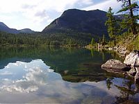 World & Travel: tarn, corrie loch, mountain lake