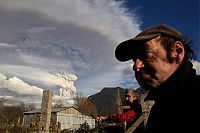 World & Travel: Puyehue volcano eruption, Andes, Chile