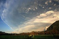 World & Travel: Puyehue volcano eruption, Andes, Chile