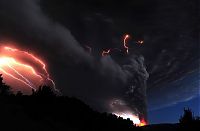 World & Travel: Puyehue volcano eruption, Andes, Chile