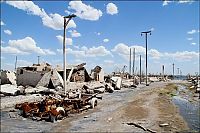 World & Travel: Pablo Novak, alone in the flooded town, Epecuen, Argentina