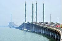 World & Travel: Jiaozhou Bay Bridge, Qingdao, Shandong province, China