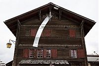 World & Travel: Illusion in small village, Alps