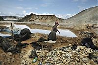 World & Travel: Gold rush, Peruvian Amazon, Madre de Dios, Peru