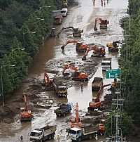 World & Travel: 2011 Seoul floods, South Korea