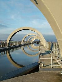 World & Travel: Falkirk Wheel, Scotland, United Kingdom