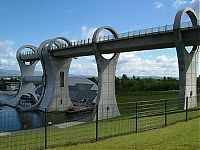 World & Travel: Falkirk Wheel, Scotland, United Kingdom