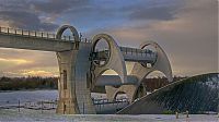 World & Travel: Falkirk Wheel, Scotland, United Kingdom