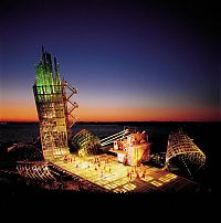 World & Travel: Seebühne floating stage, Bregenzer Festspiele, Lake Constance, Bregenz, Austria