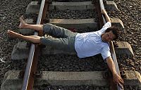 World & Travel: Railroad tracks therapy, Rawa Buaya, Jakarta, Indonesia