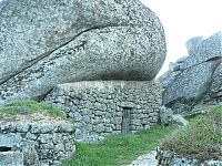 World & Travel: Monsanto village built among rocks, Portuguese Freguesia, Idanha-a-Nova, Portugal