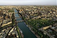 Bird's-eye view of Paris, France