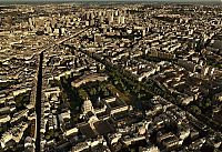 World & Travel: Bird's-eye view of Paris, France