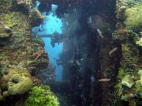 World & Travel: Fujikawa Maru, Truk Lagoon, Chuuk, Pacific, North of New Guinea