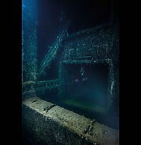 World & Travel: Fujikawa Maru, Truk Lagoon, Chuuk, Pacific, North of New Guinea