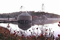 Canvas hotel, Telemark County, Norway