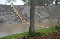 World & Travel: Fort de Roovere bridge, West Brabant Water Line, Netherlands