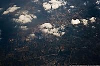 World & Travel: Bird's eye view of Shanghai, China