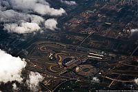 World & Travel: Bird's eye view of Shanghai, China