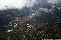 World & Travel: Bird's eye view of Shanghai, China