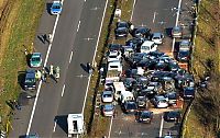 TopRq.com search results: 52-vehicle pile-up on a highway A31, Emsland Autobahn, Germany