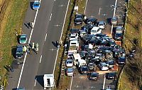 TopRq.com search results: 52-vehicle pile-up on a highway A31, Emsland Autobahn, Germany