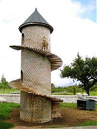 World & Travel: The Goat Tower, Fairview Wine and Cheese farm, Paarl winelands of South Africa