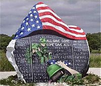 World & Travel: The Freedom Rock, Des Moines, Iowa, United States