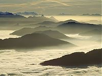 World & Travel: bird's-eye view aerial landscape photography