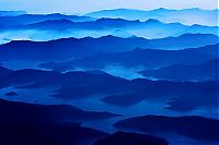 bird's-eye view aerial landscape photography