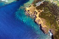 bird's-eye view aerial landscape photography