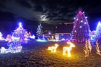 World & Travel: Christmas decoration with 1.2 million lights by Zlatko Salaj, Grabovinca, Croatia