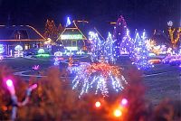 World & Travel: Christmas decoration with 1.2 million lights by Zlatko Salaj, Grabovinca, Croatia