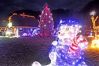 World & Travel: Christmas decoration with 1.2 million lights by Zlatko Salaj, Grabovinca, Croatia