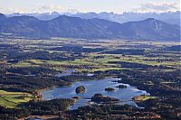 World & Travel: bird's-eye view aerial landscape photography