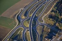 bird's-eye view aerial landscape photography