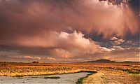 World & Travel: clouds formation