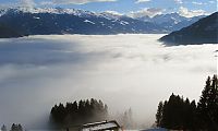 World & Travel: clouds formation