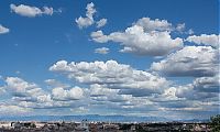 World & Travel: clouds formation