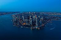 World & Travel: New York City at night, New York, United States