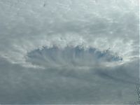 World & Travel: sky fallstreak hole cloud